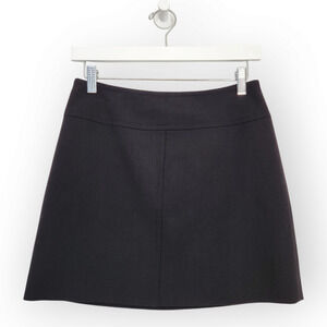 Vintage 90s Bebe Black High Waisted Mini Skirt 2